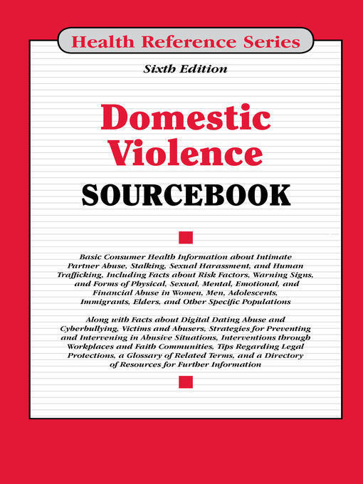 Title details for Domestic Violence Sourcebook by Angela Williams - Available